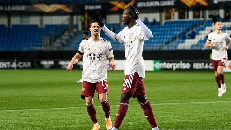 Nicolas Pepe made up for Sunday's red card.